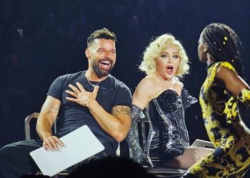 Ricky Martin tuvo una participación inédita y llena de erotismo en el concierto de Madonna en Miami