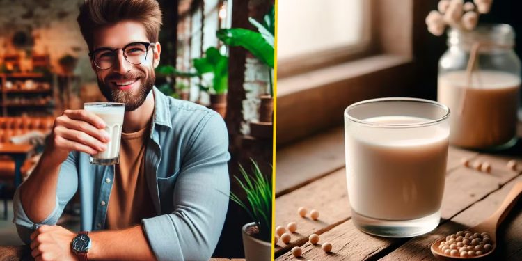 La verdad sobre el consumo de leche de soja y el crecimiento de pechos en los hombres