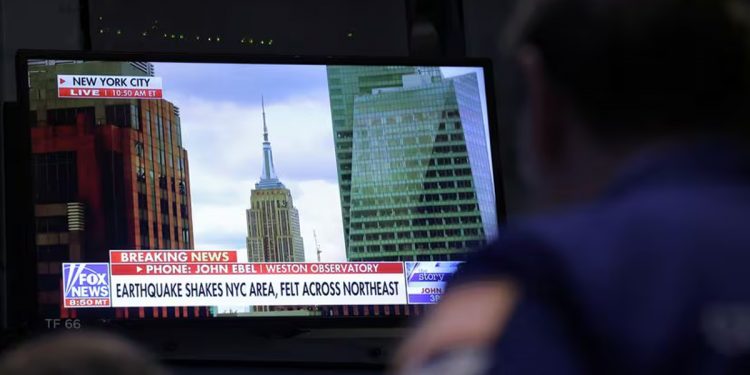 Nuevo terremoto en Nueva York: se registró una réplica de 4,0