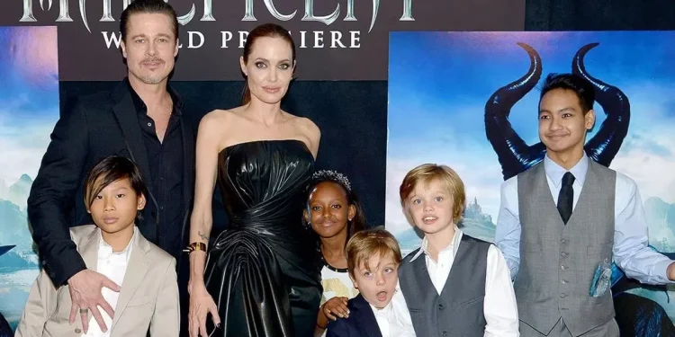 Señalan a Angelina Jolie de presuntamente dejar mal a Brad Pitt con sus hijos