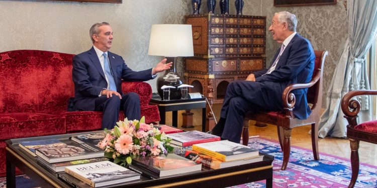 Presidente de Portugal define Abinader como un gran líder en la región de Centro América y el Caribe
