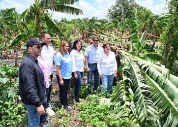 Ministros Limber Cruz e Igor Rodríguez en auxilio Zonas Afectadas por vientos y lluvias