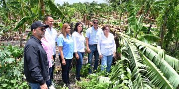 Ministros Limber Cruz e Igor Rodríguez en auxilio Zonas Afectadas por vientos y lluvias