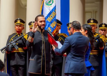 Bukele exhibe un inmenso poder en su toma de posesión: “Es el momento más importante de nuestra historia reciente”