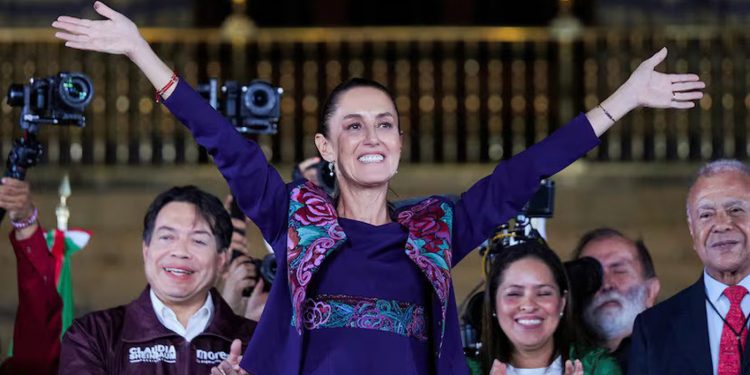Sheinbaum tras triunfo electoral: «Vamos a seguir haciendo de México un país soberano»