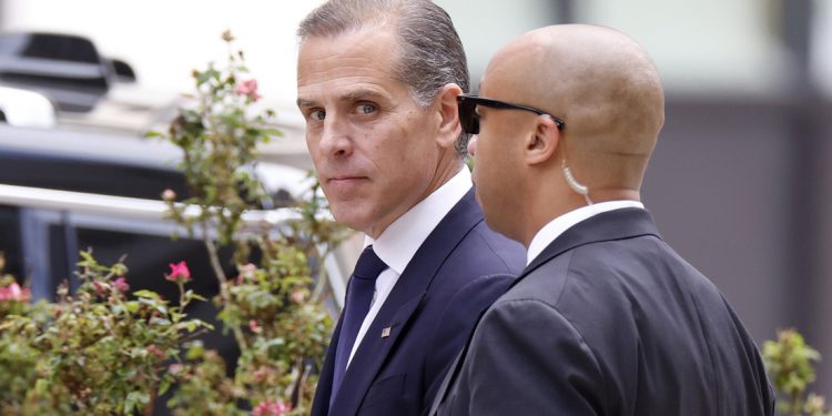 Hunter Biden, declarado culpable de tres delitos tras mentir en la compra de un arma de fuego
