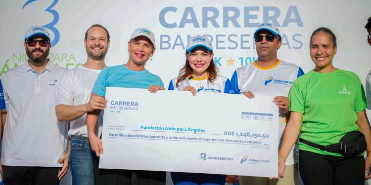 Voluntariado Banreservas realiza carrera de 5 y 10 kilómetros en beneficio de la Fundación Nido de Ángeles