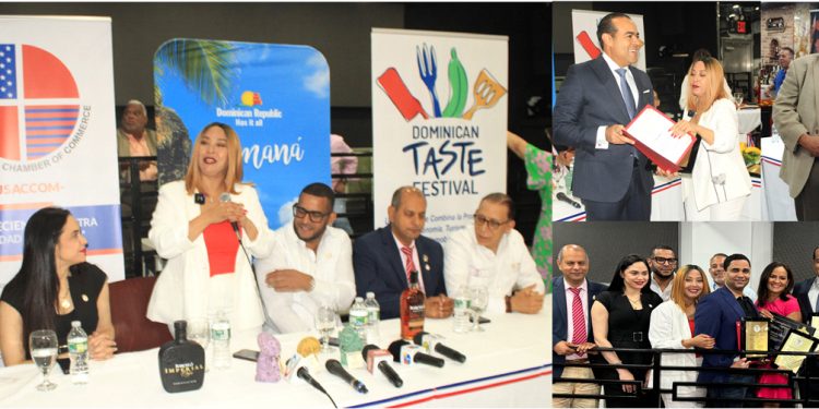 Reconocen 12 periodistas y comunicadores en apertura del Dominican Taste Festival 2024 anunciando actividades del 26 al 30 de junio