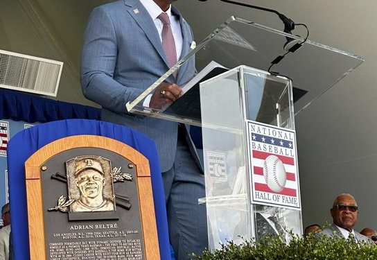 Dirección del Comisionado de Béisbol felicita exaltación de Adrián Beltré al Salón de la Fama de Cooperstown
