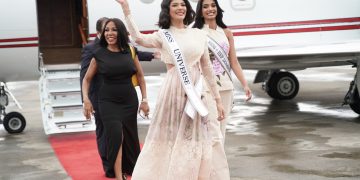 ¡Llegó la reina! Sheynnis Palacios, Miss Universo 2023, ya está en territorio dominicano