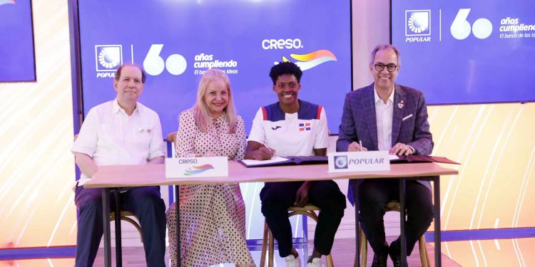 Popular extiende colaboración de Marileidy Paulino como embajadora de marca