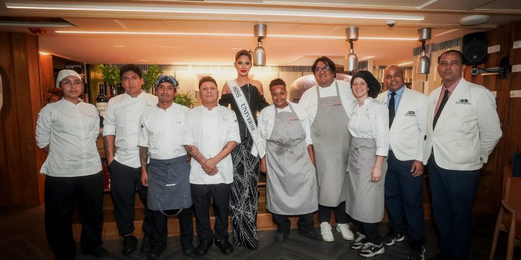 Miss Universe 2023, Sheynnis Palacios, disfruta una velada gourmet en Santo Domingo
