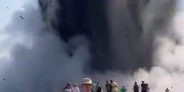 Inusual explosión del Géiser en Yellowstone sorprende a visitantes