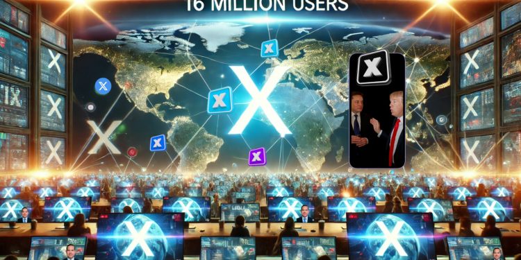 Trump y Musk en X
