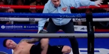 Argentino se corona campeón de boxeo tras ser noqueado fuera de tiempo