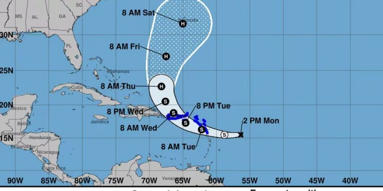 Nueva depresión tropical amenaza al Caribe: Vientos fuertes y lluvias intensas en camino