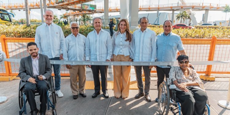 APAP y ADN Inauguran Proyecto de Accesibilidad en la Intersección de la Kennedy con Máximo Gómez
