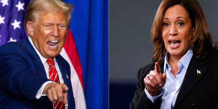 Kamala Harris y Donald Trump se preparan para un debate decisivo en la carrera presidencial de noviembre