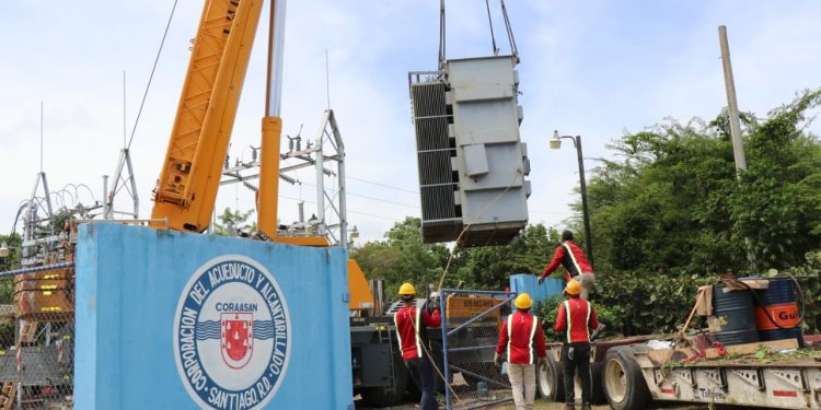 Coraasan, Inapa y Edenorte restablecen operaciones en la toma de López; producción de agua potable normalizada en Santiago