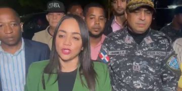 Faride Raful encabeza Operación Garantía de Paz contra la contaminación sónica en Santiago