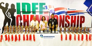 Gran Premio Absoluto Banreservas en el II IDFF Championship 2024 con 25 categorías en 7 divisiones de fisiculturismo y fitness