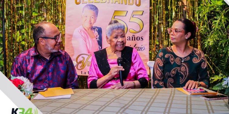 La cantante más emblemática de la música cristiana evangélica en la República Dominicana