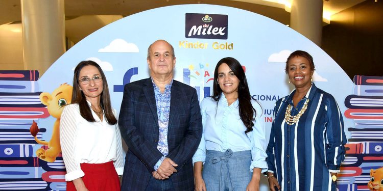 Milex Kinder Gold  auspicia la 4ta. Feria Internacional del Libro Infantil y Juvenil de Santo Domingo 2024