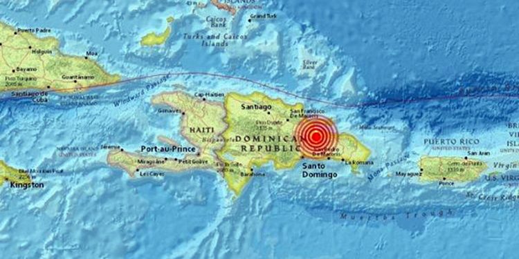 Sismo de magnitud 4.7 sacude Pimentel y se siente en el Distrito Nacional y Santo Domingo