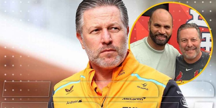 Zak Brown, director de McLaren, realizará el lanzamiento de honor en juego del Escogido