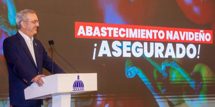 Presidente Abinader asegura abundante abastecimiento de alimentos para las festividades navideñas de 2024