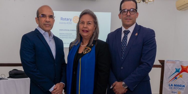 Clubes Rotarios de Santiago de los Caballeros y Rincón Largo reciben visita de la Gobernadora del Distrito 4060