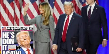 Donald Trump gana las elecciones de 2024 y se convierte en el 47.º presidente de los Estados Unidos