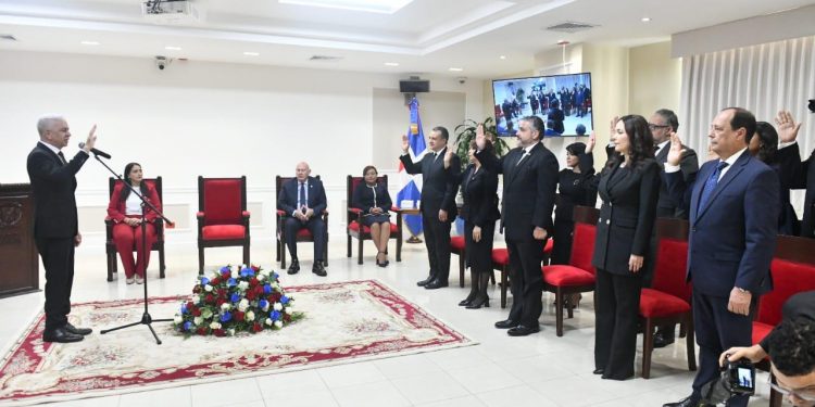 Toma de posesión del Pleno de la JCE para el período 2024-2028