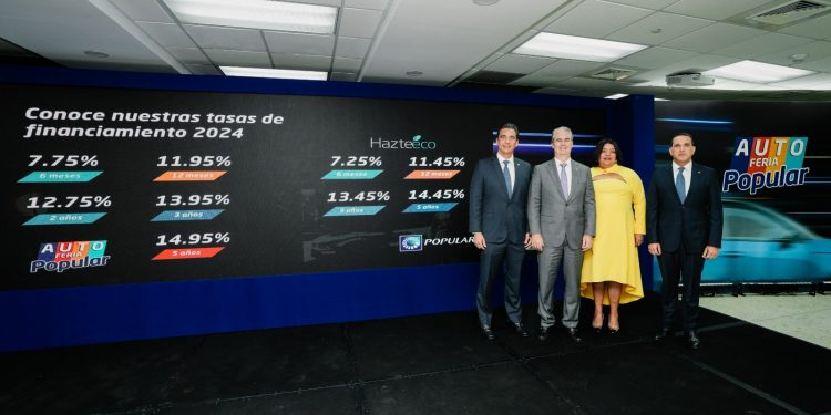 Autoferia Popular 2024 arranca con tasas fijas desde 7.25% y promociones especiales para vehículos híbridos y eléctricos