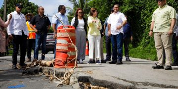 Raquel Peña dispone asistencia urgente para afectados por lluvias en Samaná