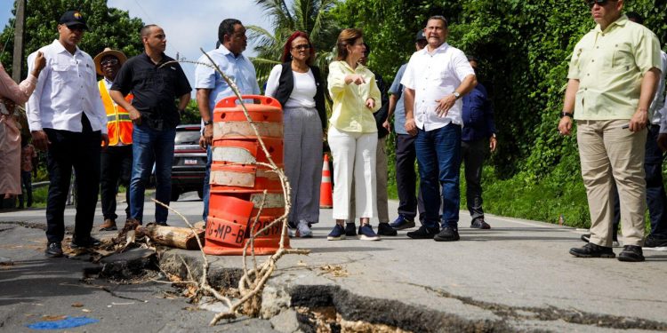 Raquel Peña dispone asistencia urgente para afectados por lluvias en Samaná