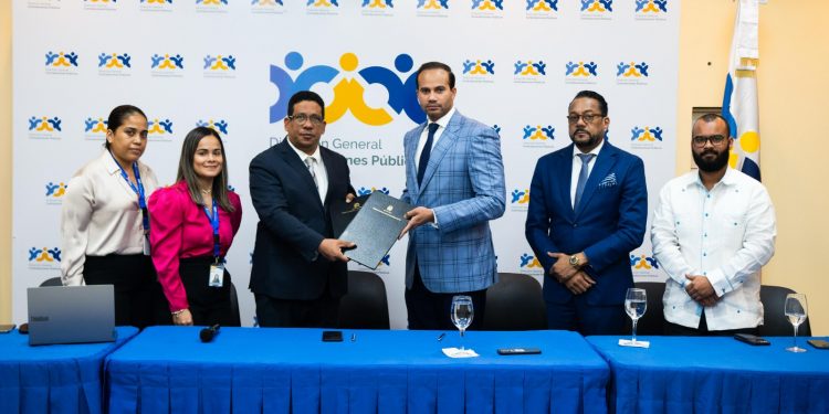 La DGCP y ANIPARD firman acuerdo para impulsar la sostenibilidad en obras públicas