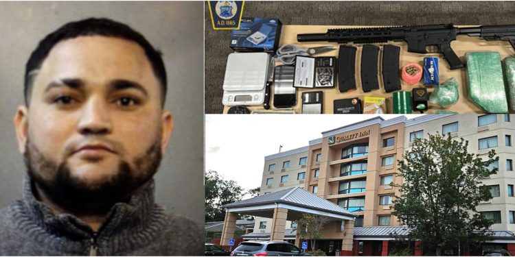 Dominicano deportado arrestado en Massachusetts con drogas y armas valoradas en $1MM