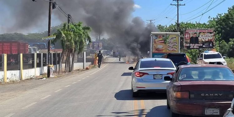 Protestas en Jaibón, Valverde por constantes apagones
