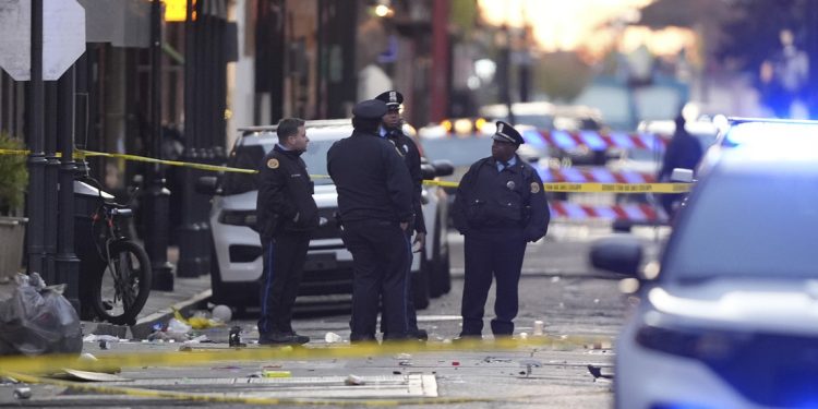 Tragedia en Nueva Orleans: atropello masivo deja al menos 10 muertos y 30 heridos durante festejos de Año Nuevo