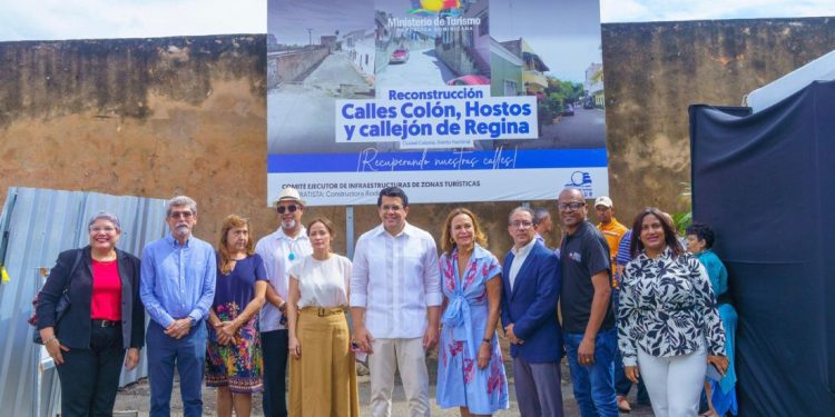 Inversión millonaria para revitalizar la Ciudad Colonial: Collado da inicio a importantes obras