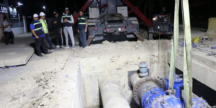 Coraasan avanza en la mejora del sistema de agua con la segunda etapa de sustitución de la línea de impulsión en Bella Vista