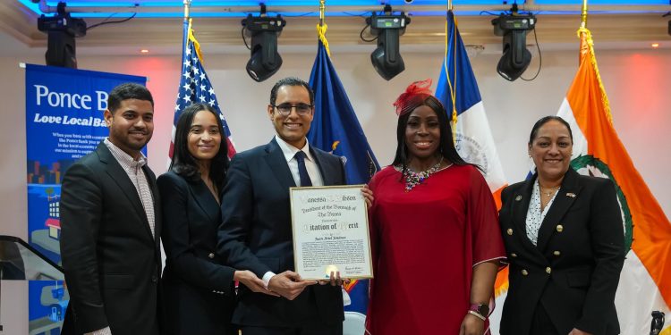 Juan Ariel Jiménez recibe distinción en Nueva York como dominicano destacado en Estados Unidos