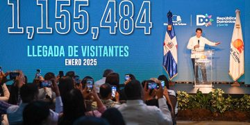 Turismo dominicano marca un inicio de año récord con más de un millón de visitantes en enero