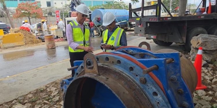 CORAASAN culmina exitosamente trabajos de mantenimiento en el Acueducto Cibao Central