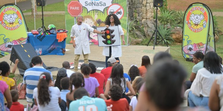 SeNaSa promueve educación vial con actividad divertida para niños y familias