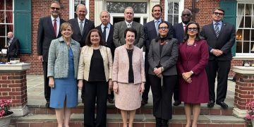Reconocen labor de Sonia Guzmán al frente de la Embajada Dominicana en EE. UU.