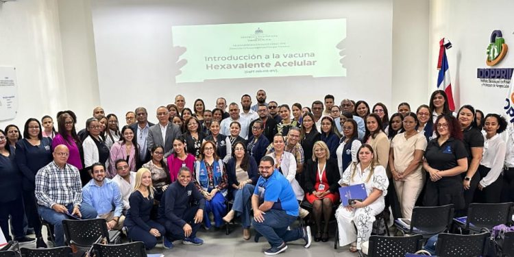Realizan taller de capacitación sobre la vacuna Hexavalente en Santiago