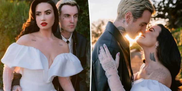 Demi Lovato se casa en una emotiva ceremonia en California: «Fue el mejor día de mi vida»