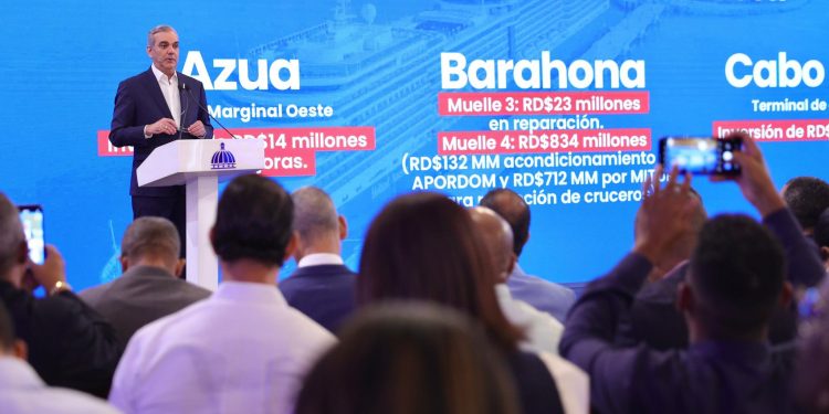 Abinader impulsa transformación portuaria y pesquera con inversión récord de USD$531.5 millones